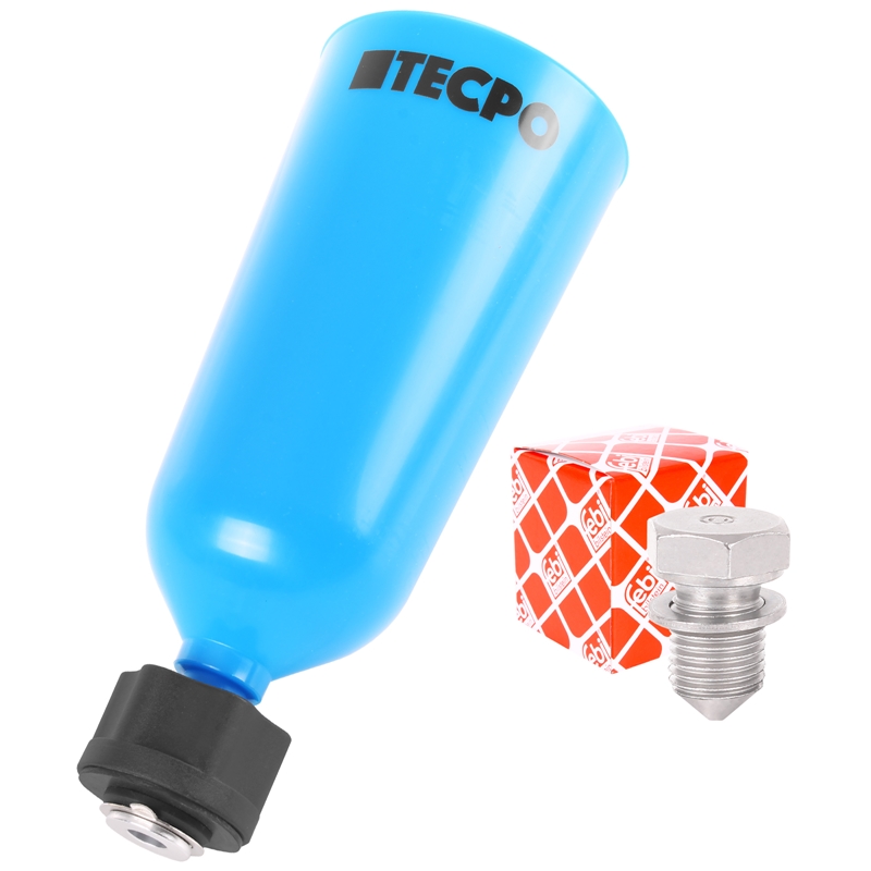 TECPO Öl-Einfülltrichter + FEBI Verschlußschraube