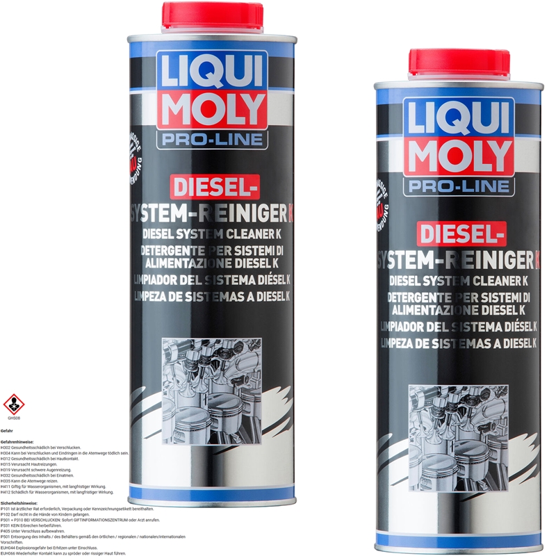 2x LIQUI MOLY Pro-Line Diesel System Reiniger, 1L Autoteile