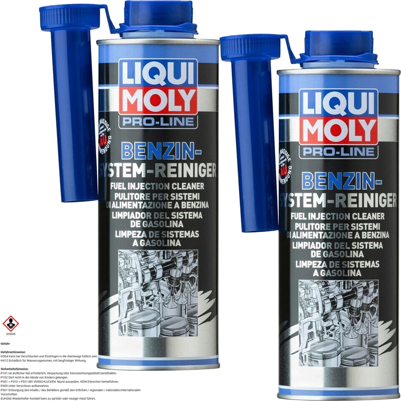 Liqui Moly 2X Motor System Reiniger Diesel 300ml, entfernt Ablagerungen &  gewährleistet geringeren Kraftstoffverbrauch