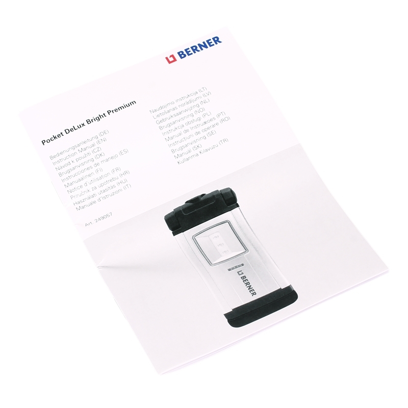 LED Инспекционна лампа Berner Pocket DeLux Bright Premium –