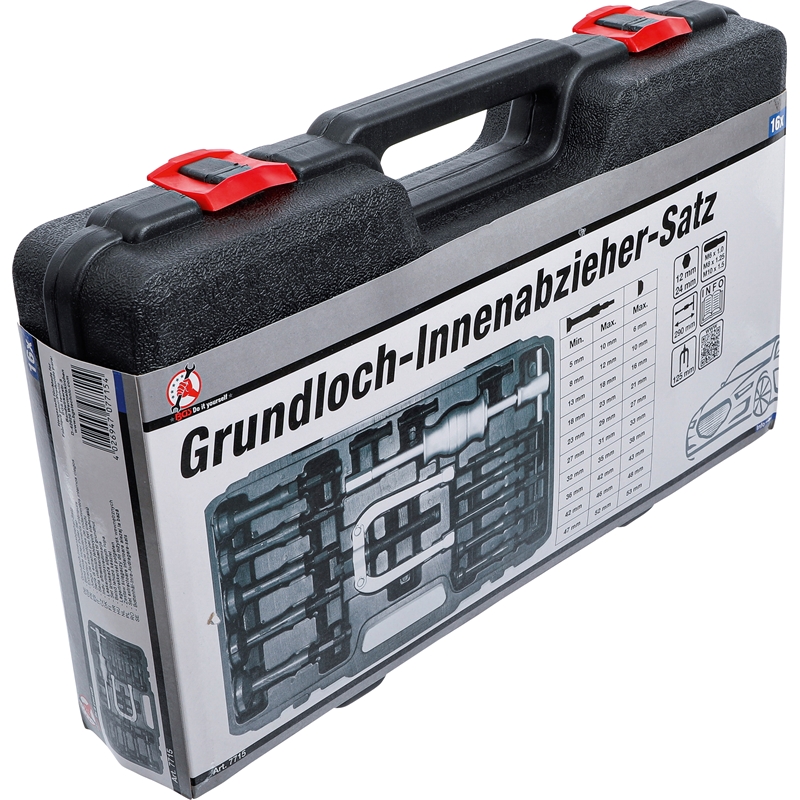 Grundloch-Innenlager-Abzieher-Satz  16-tlg. - Profi Werkzeug Bimeju GmbH