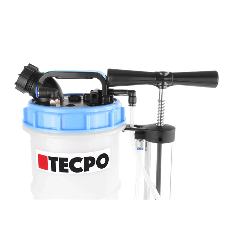 TECPO 2in1 Absaugpumpe und Einfüllgerät, 9.5 Liter + MANNOL Energy 5W-30  API SL/CF, 10 Liter