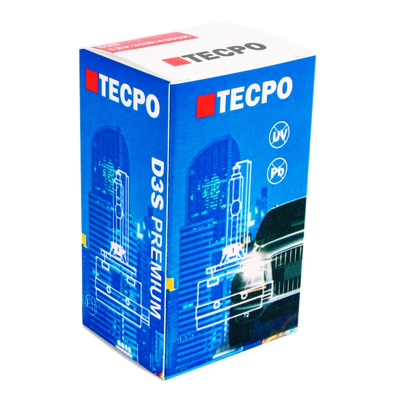2x TECPO Xenon-Brenner, D3S, 12V-35W, 4300K